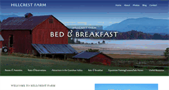 Desktop Screenshot of hillcrestfarm.ca
